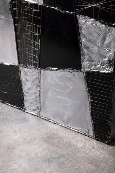 Paul Evans Paul Evans Studio Argente PE 37 Cube Tables Exceptionally Clean Pair 1970s