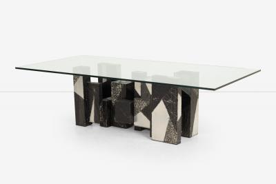 Paul Evans Paul Evans Studio for Directional Argente Unique Dining Table