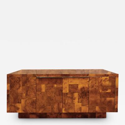 Paul Evans Paul Evans Stunning 4 Door Credenza in Walnut Burl 1973