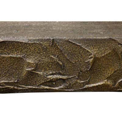 Paul Evans Paul Evans Unique Bronze Resin Wall Mounted Console Table 1975 Signed 