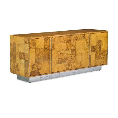 Paul Evans Paul Evans for Directional Cityscape Patchwork Credenza Cabinet
