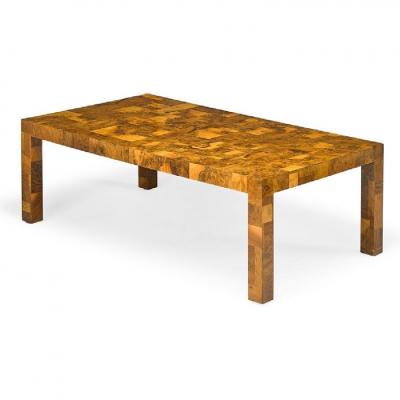 Paul Evans Paul Evans for Directional Cityscape Patchwork Dining Table
