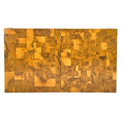 Paul Evans Paul Evans for Directional Cityscape Patchwork Dining Table