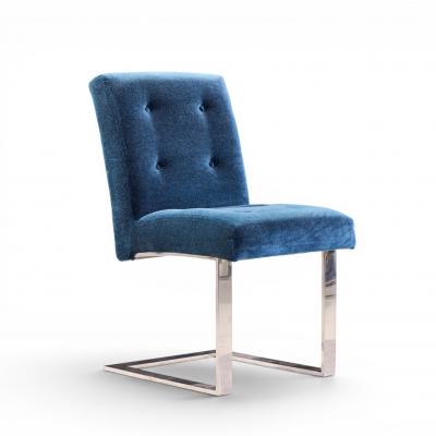 Paul Evans Paul Evans for Directional Mid Century Chrome Cantilever Dining Chair Set of 6