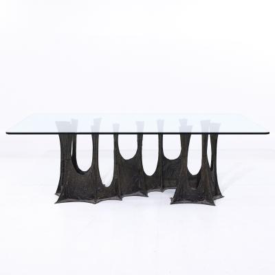 Paul Evans Paul Evans for Directional PE 102 Mid Century Stalagmite Bronze Dining Table