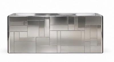 Paul Evans Phillip Lloyd Powell Paul Evans Cityscape Dining Table for Directional from PE 400 Series 1970
