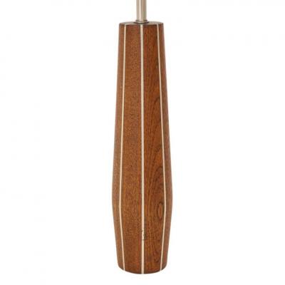 Paul Evans Phillip Lloyd Powell Paul Evans and Phillip Lloyd Powell Table Lamp Walnut and Pewter