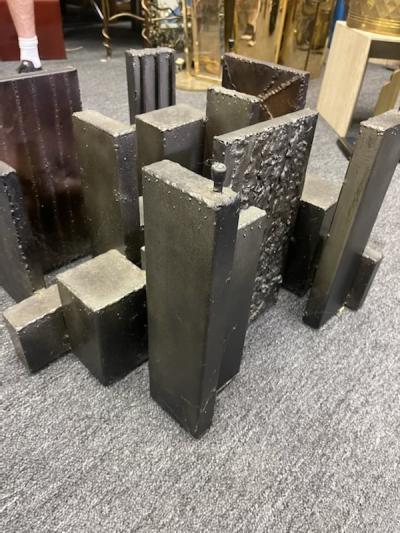 Paul Evans STUNNING BRUTALIST PAUL EVANS COFFEE TABLE