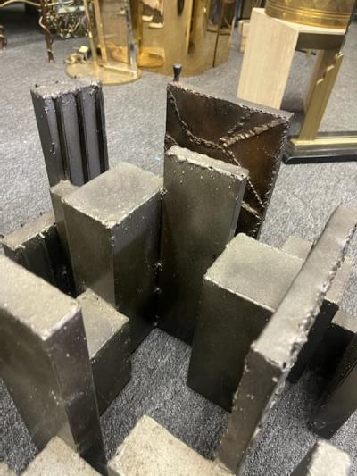 Paul Evans STUNNING BRUTALIST PAUL EVANS COFFEE TABLE