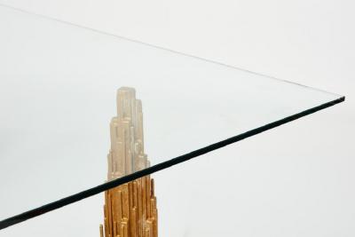 Paul Evans Sculptural City Skyscraper Base Dining Table