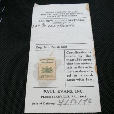 Paul Evans Set of 6 Paul Evans Cityscape Chairs 1976 Original Labels