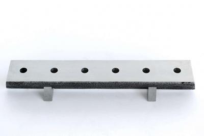 Paul Evans Solid Aluminum Brutalist Candelabras