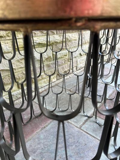 Paul Evans Spectacular Pair Paul Evans Loop Side Table Mid century Modern