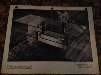 Paul Evans Stunning Paul Evans Cityscape Brass Chrome Patchwork Coffee Table Directional