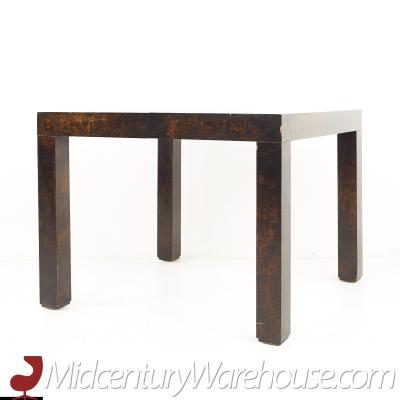 Paul Evans for Directional Cityscape Style Mid Century Patchwork Burlwood Table