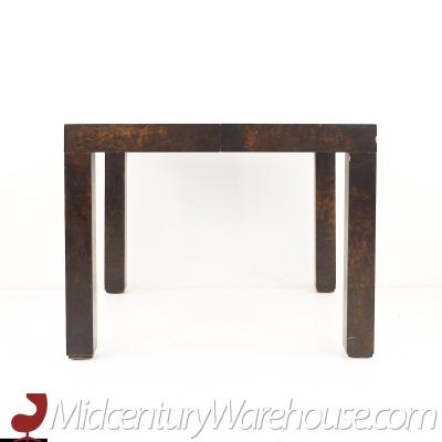 Paul Evans for Directional Cityscape Style Mid Century Patchwork Burlwood Table