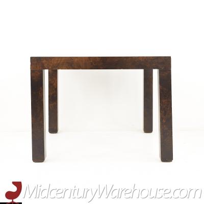 Paul Evans for Directional Cityscape Style Mid Century Patchwork Burlwood Table