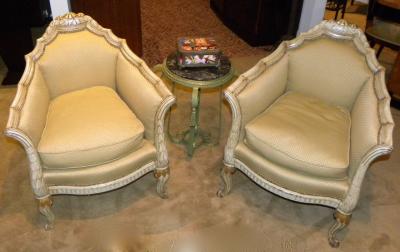 Paul Follot French Art Deco Chairs in the style of Paul Follot