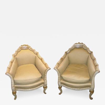 Paul Follot French Art Deco Chairs in the style of Paul Follot