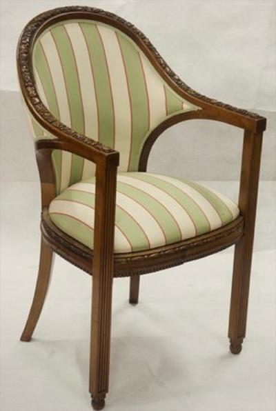 Paul Follot Paul Follot Four Sculpted Rosewood Armchairs