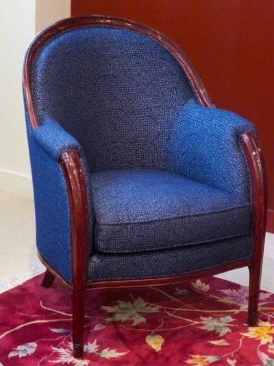 Paul Follot Paul Follot Pair of Club Chairs