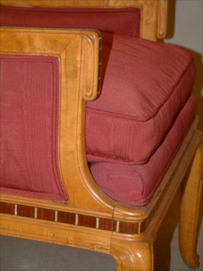 Paul Follot Paul Follot Pair of Inlaid Armchairs