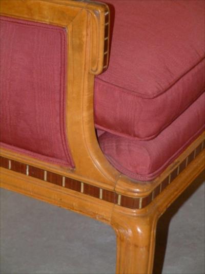 Paul Follot Paul Follot Pair of Inlaid Armchairs