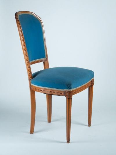Paul Follot Paul Follot Pair of Side Chairs