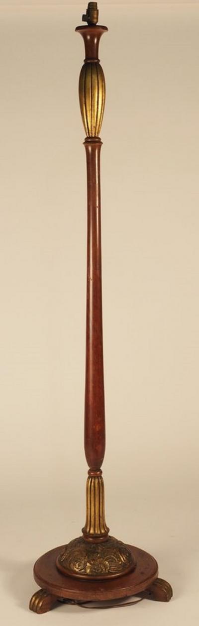Paul Follot Paul Follot Sculpted Floor Lamp