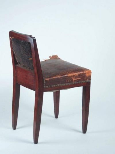 Paul Follot Paul Follot Set of Eight Rosewood Dining Chairs