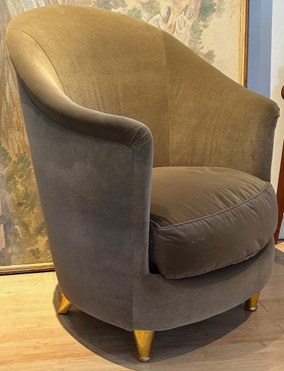 Paul Follot Paul Follot attributed pair of refined pair of chairs