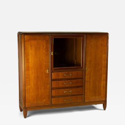 Paul Follot Paul Follot cabinet in mahogany and bronze