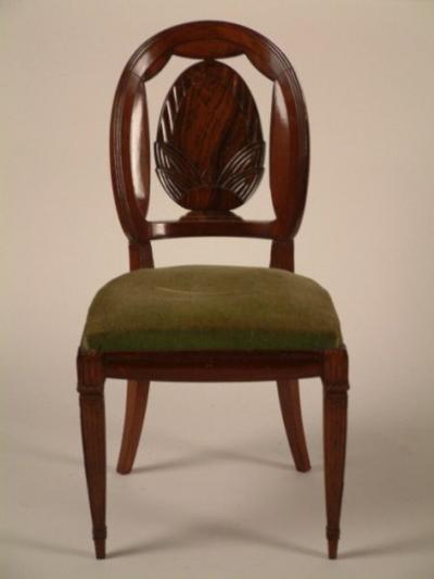 Paul Follot Paul Follot dining side chairs