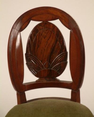 Paul Follot Paul Follot dining side chairs