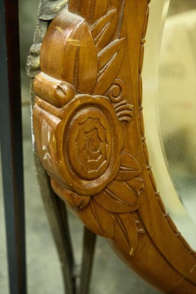 Paul Follot Paul Follot large overmantle mirror