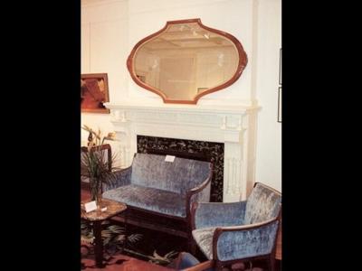 Paul Follot Paul Follot large overmantle mirror