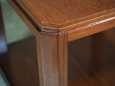 Paul Follot Paul Follot mahogany and ebony low table