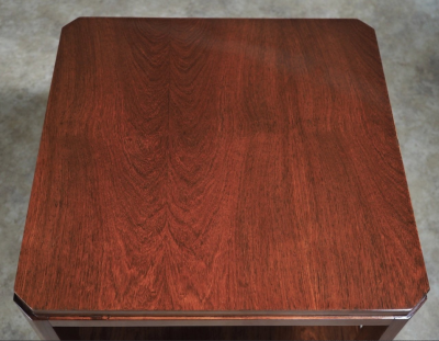 Paul Follot Paul Follot mahogany and ebony low table