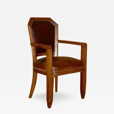 Paul Follot Paul Follot pair of 1925 armchairs