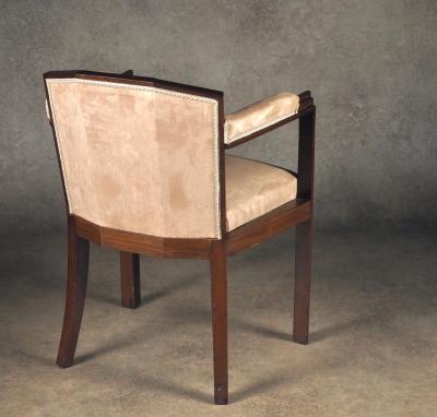 Paul Follot Paul Follot pair of Modernist armchairs two pairs available 