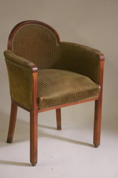 Paul Follot Paul Follot pair of armchairs