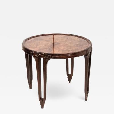 Paul Follot Paul Follot sculpted split leg side table