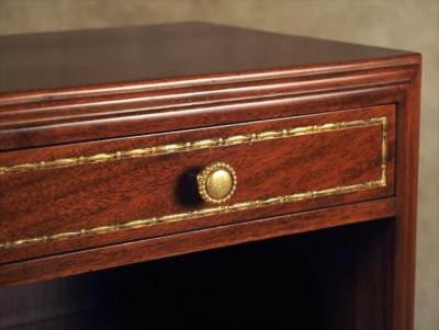 Paul Follot Paul Follot side table with gold leaf