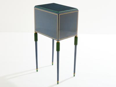 Paul Follot Paul Follot small painted beechwood cabinet 1920