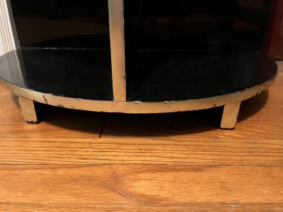 Paul Frankl ART DECO DEMILUNE CABINET BY PAUL FRANKL