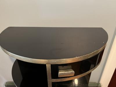 Paul Frankl ART DECO DEMILUNE CABINET BY PAUL FRANKL