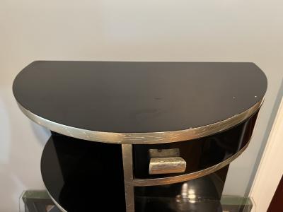 Paul Frankl ART DECO DEMILUNE CABINET BY PAUL FRANKL