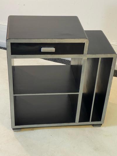 Paul Frankl ART DECO SKYSCRAPER MAGAZINE TABLE IN THE MANNER OF PAUL FRANKL