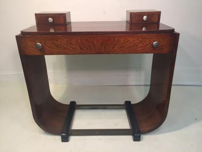 Paul Frankl ART DECO U BAND CONSOLE TABLE