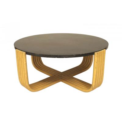 Paul Frankl American Art Moderne Bakelite and Faux Bamboo Coffee Table